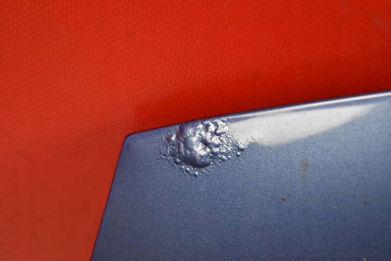 фото №8, Капот крышка двигателя niebieska mazda premacy 1 i cp 99-01