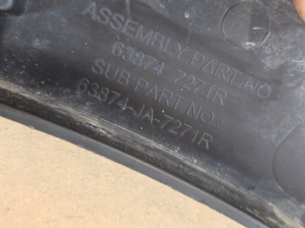 фото №11, Renault arkana молдинг крыла передняя правая перед 63874-7271r