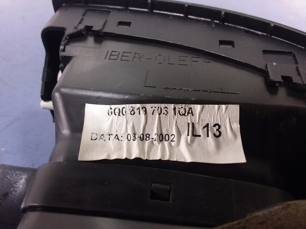 фото №6, Vw polo iv 9n решётка обдув левая 6q0819703