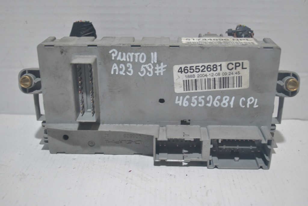 фото №1, Модуль блок управления fiat punto ii 46552681cpl