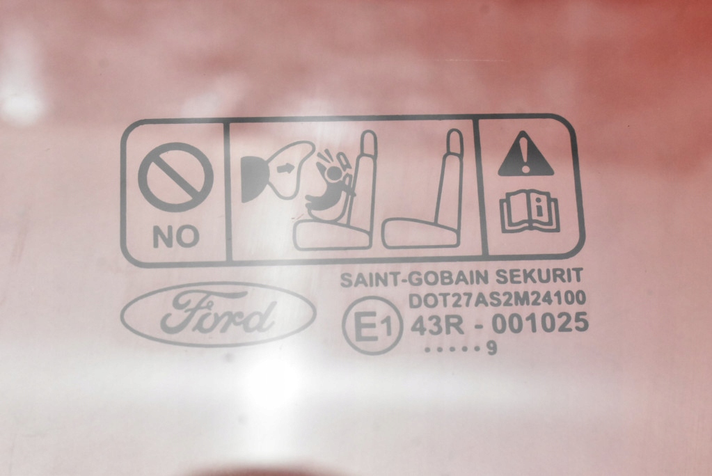 фото №2, Скло бічна ліва перед передня ford galaxy mk2 ii 06-10