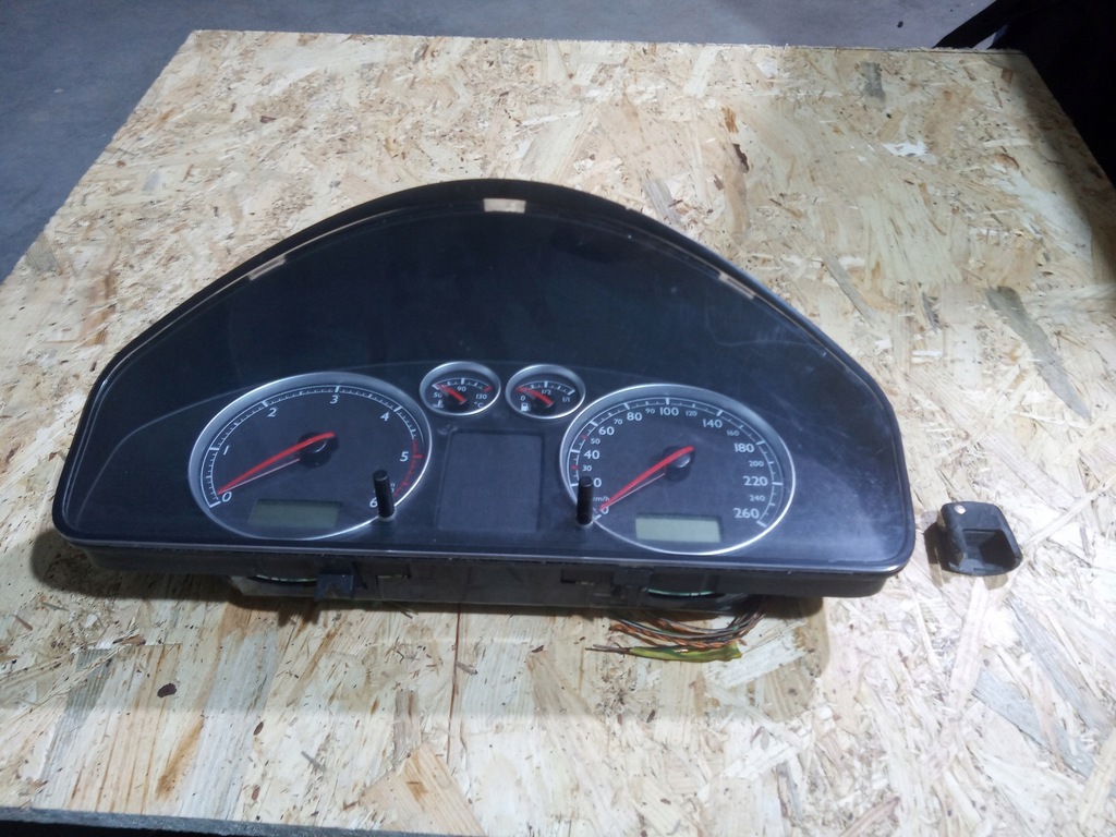 фото №6, Счетчик приборная панель + ключ vw sharan i 1 lift 1.9 tdi