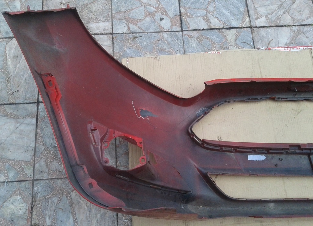 фото №11, Бампер перед передний ford fiesta 7 vii mk7 lift 12-17 c1bb-17757-a