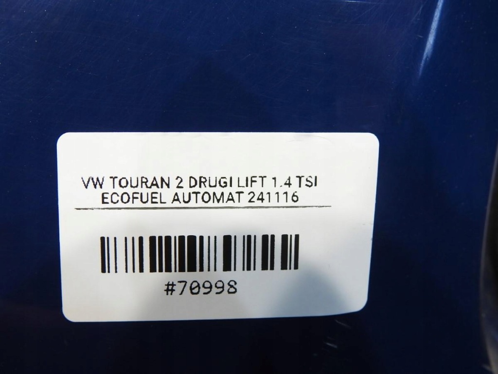 фото №6, Четверть крыло правый задняя la5h vw touran 1t3 lift