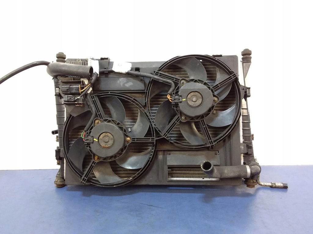 фото №4, Jaguar x-type i 2.1b комплект радиатор вентиляторы