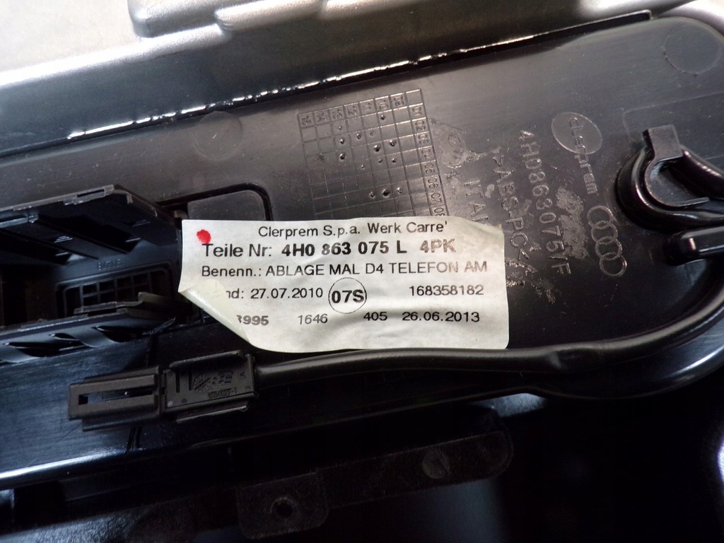 фото №11, 4h0864205c підлокітник передній перед колір 4pk soul audi a8 d4 2010-2017r