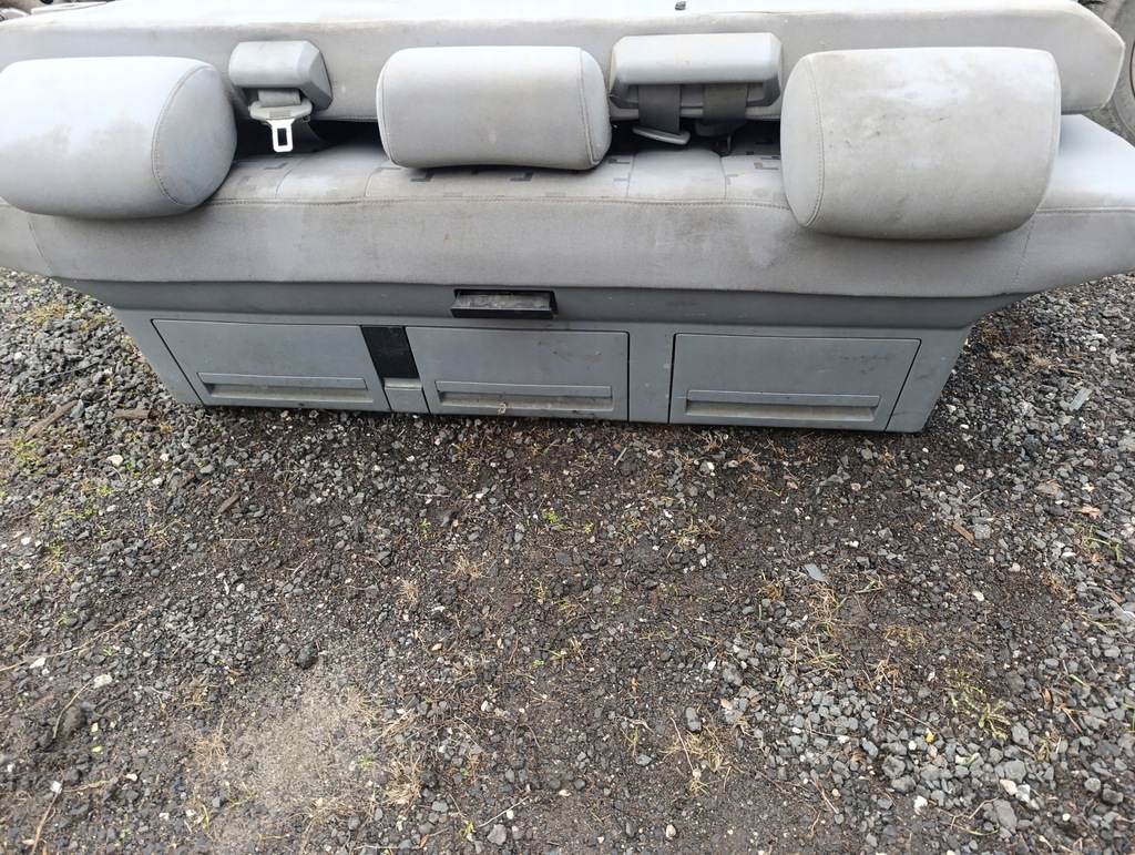 фото №12, Vw t5 t5 lift t6 multivan заднее сиденье сиденье трёхместное сиденье лавка сиденье trzyosobowe