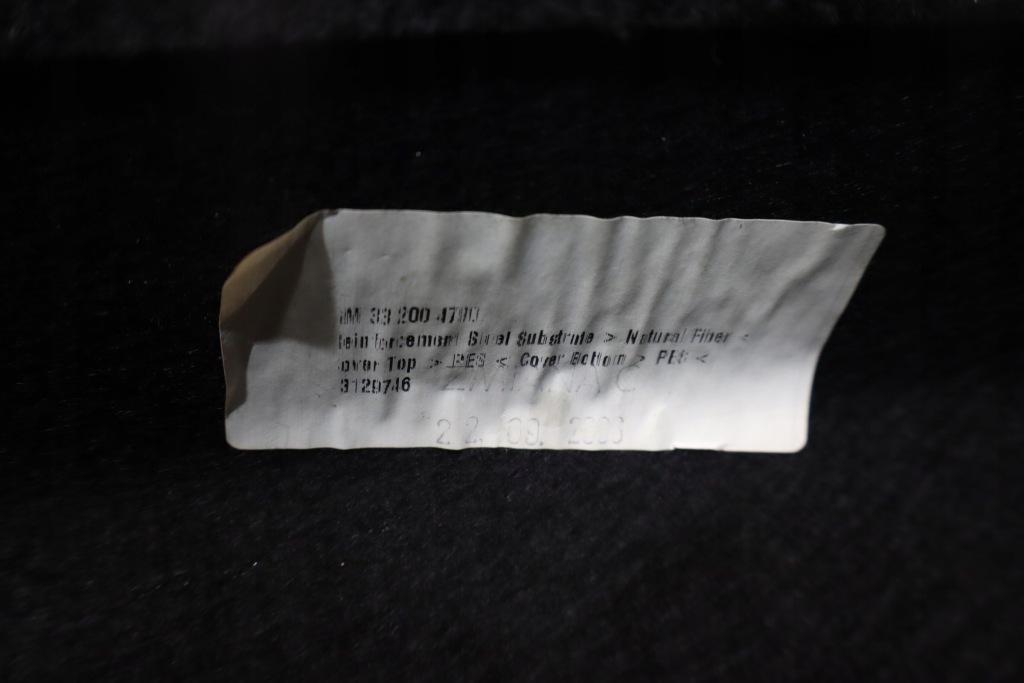 фото №4, Полиця багажника задня opel astra h