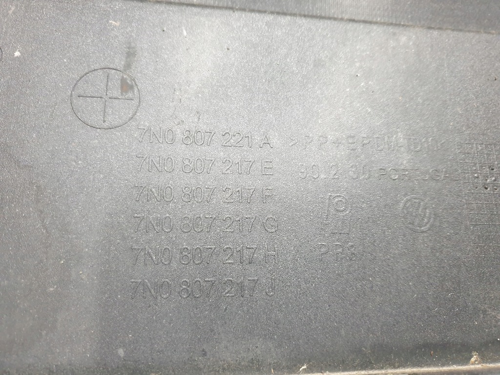 фото №11, Vw sharan 7n0 10- бампер передній перед