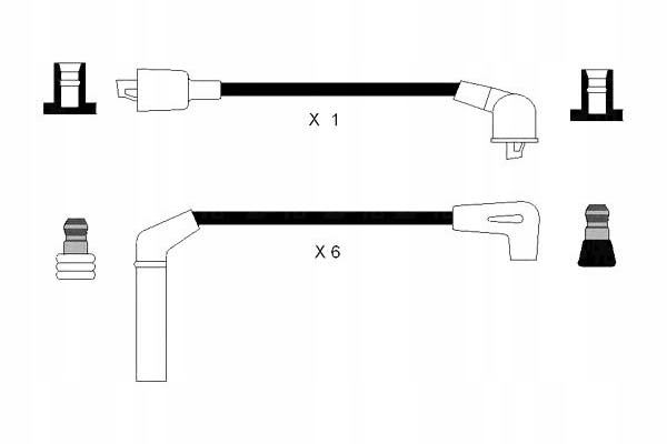 фото №2, Провода зажигания chrysler ngk