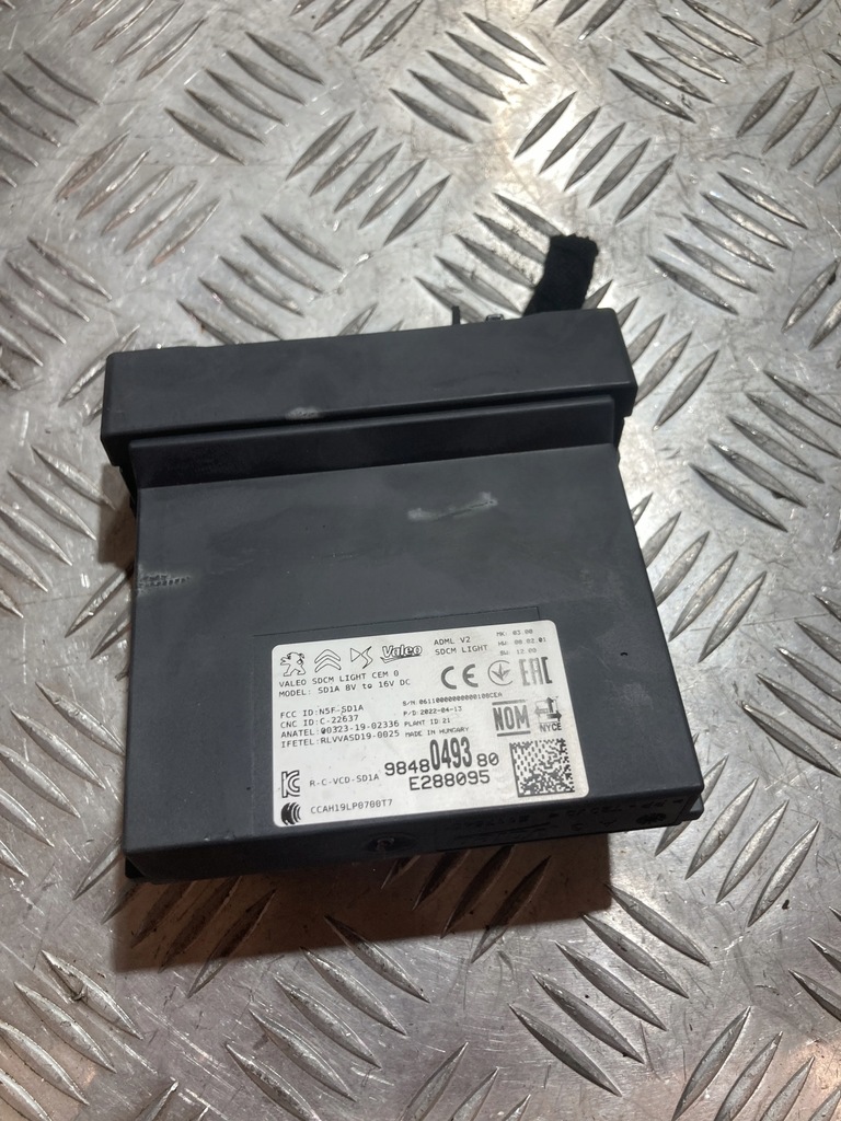 фото №1, Модуль блок керування лампа peugeot 308 t10 p5 iii 21-