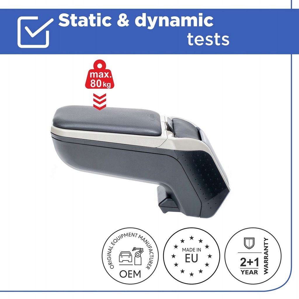 фото №10, Подлокотник do renault zoe, 2017-2019, armster2 grey-titan