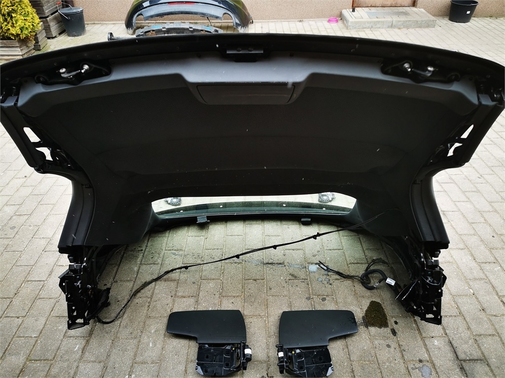 фото №16, Audi tt 8j 06-14 cabrio kabriolet kompletny крыша демонтаж