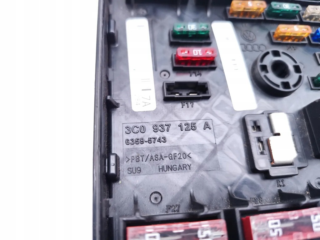 фото №7, Seat alhambra рамка / модуль запобіжників 2.0 tdi дизель 125kw 170 hp mpv