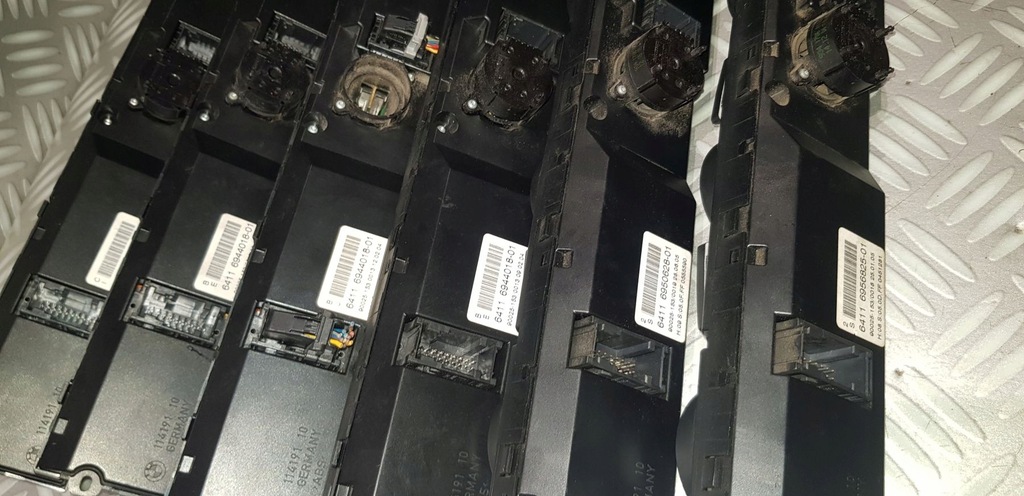 фото №8, Bmw 5 e60 e61 панель керування обдув кондиціонера звичайний basis 6950628