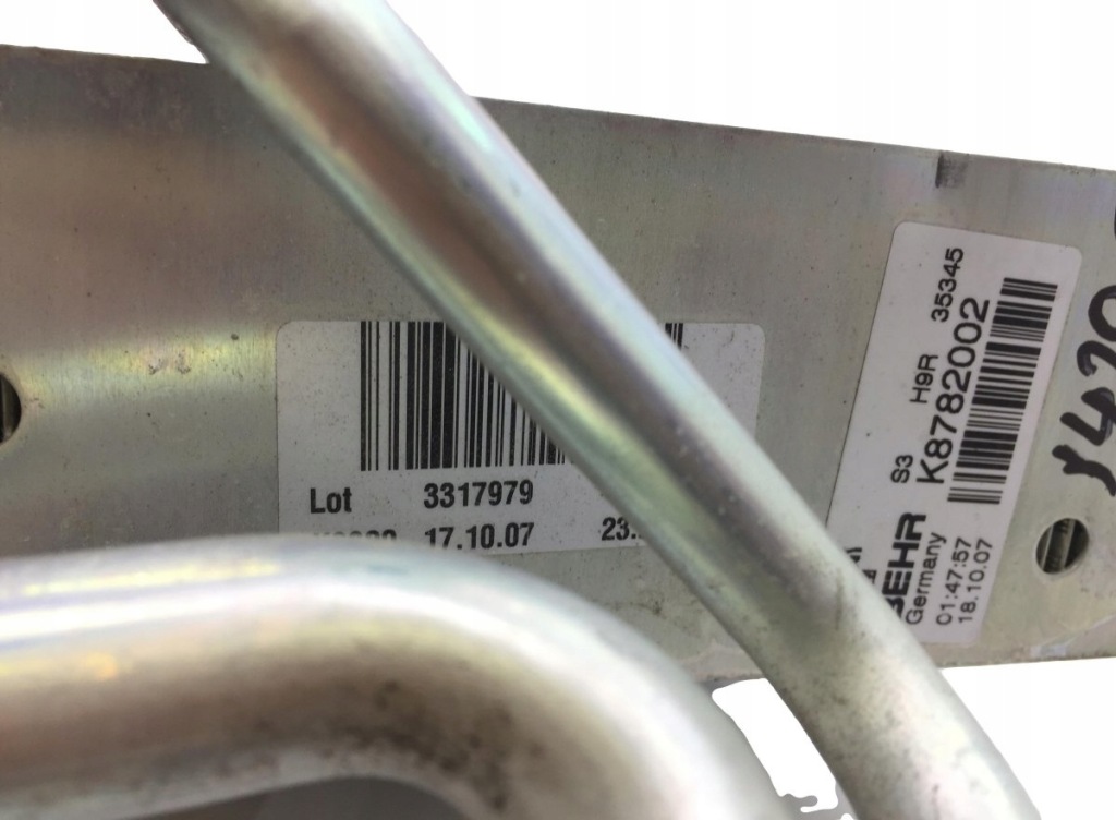 81.61920-6036 man радиатор, обогреватель кабины Киев