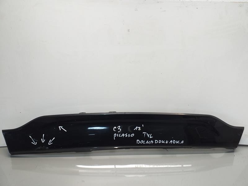 фото №1, Накладка бампера задняя citroen c3 picasso