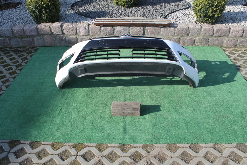 Vw golf vii 7 r-line 2012-2016 бампер передний перед решётка радиатора оригинал с Разборки