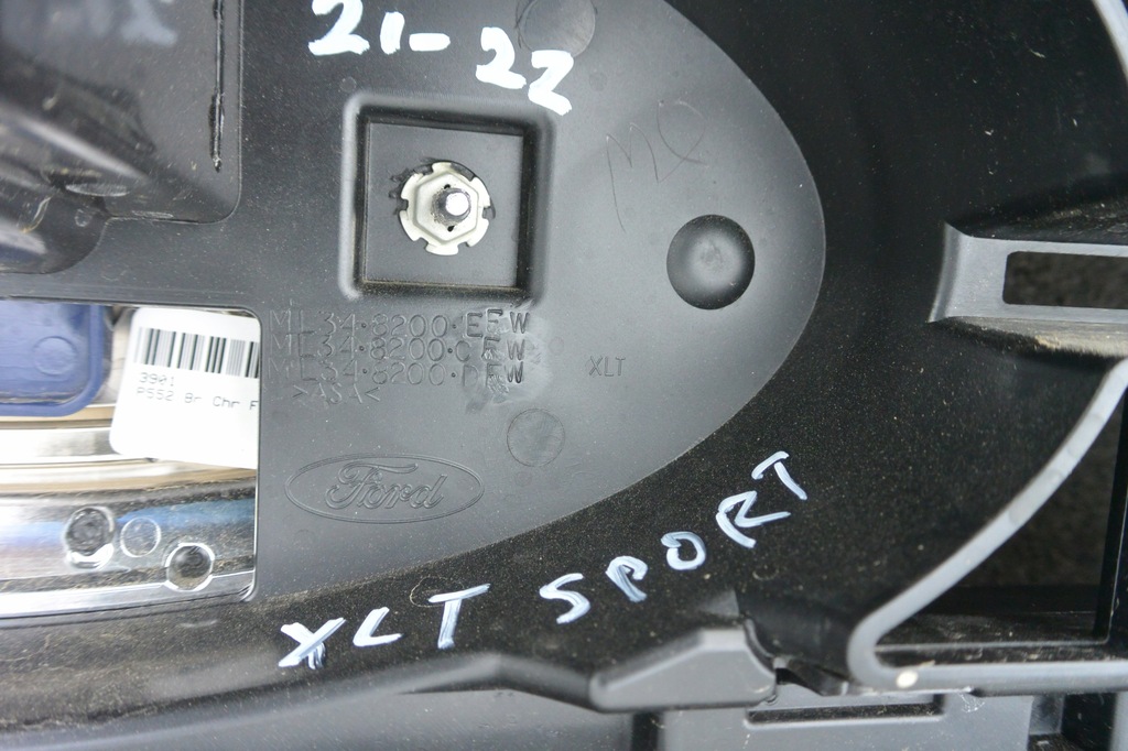 фото №13, Решітка радіатора решітка радіатора бампера ford f150 20-22 sport xlt