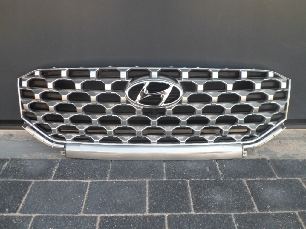 фото №1, Hyundai santa fe 2020- решітка радіатора захист радіатора