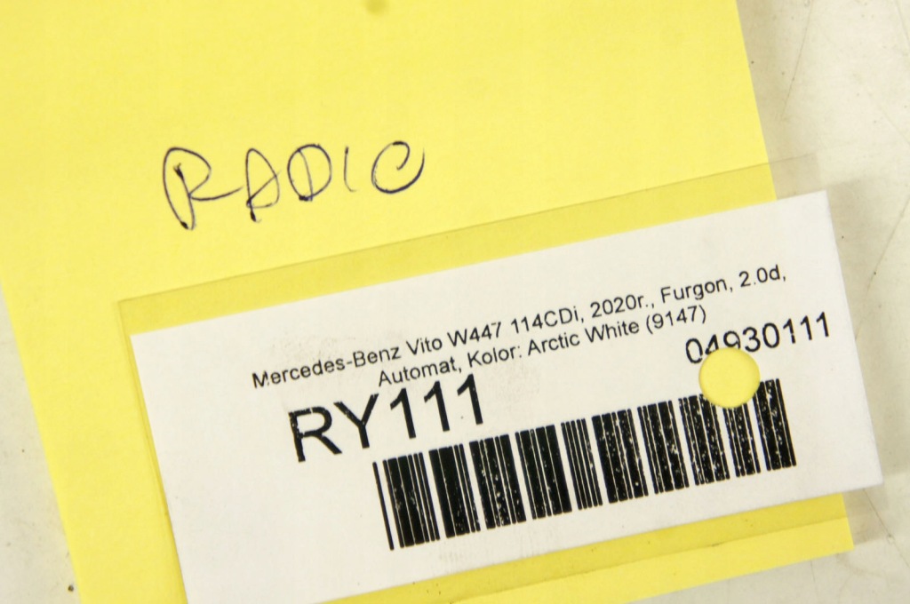 фото №8, Ry111 mercedes vito w447 радио a4478201202