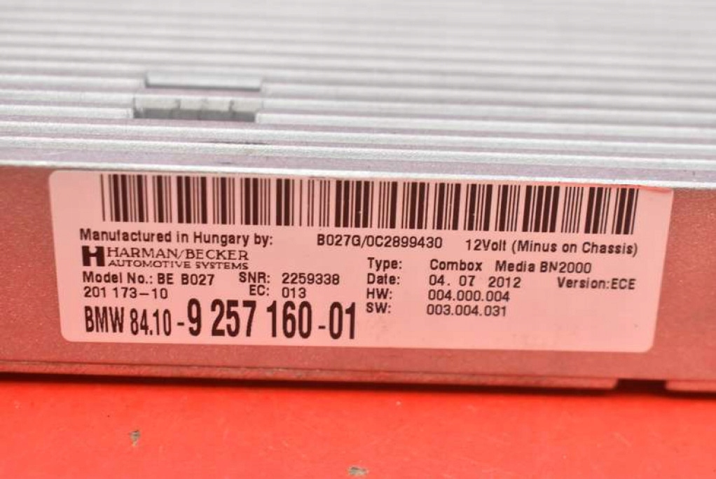 фото №7, Підсилювач harman 9257160 mini cooper one r56 10-14