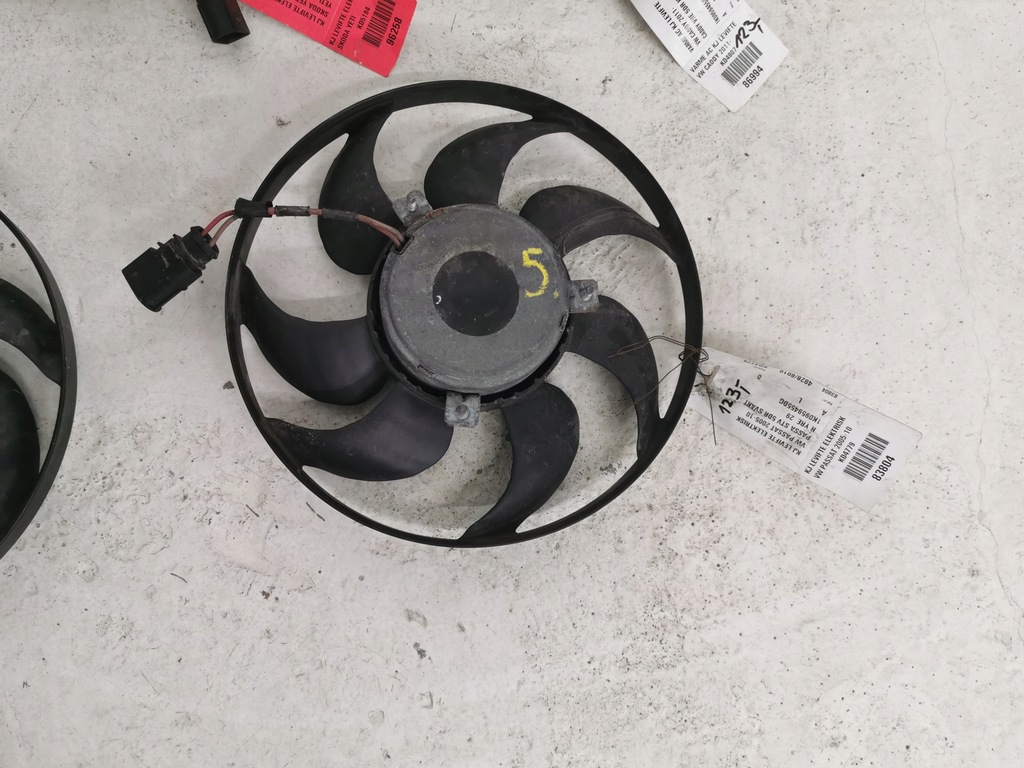 фото №7, Вентилятор радіатора vw passat , caddy , yeti