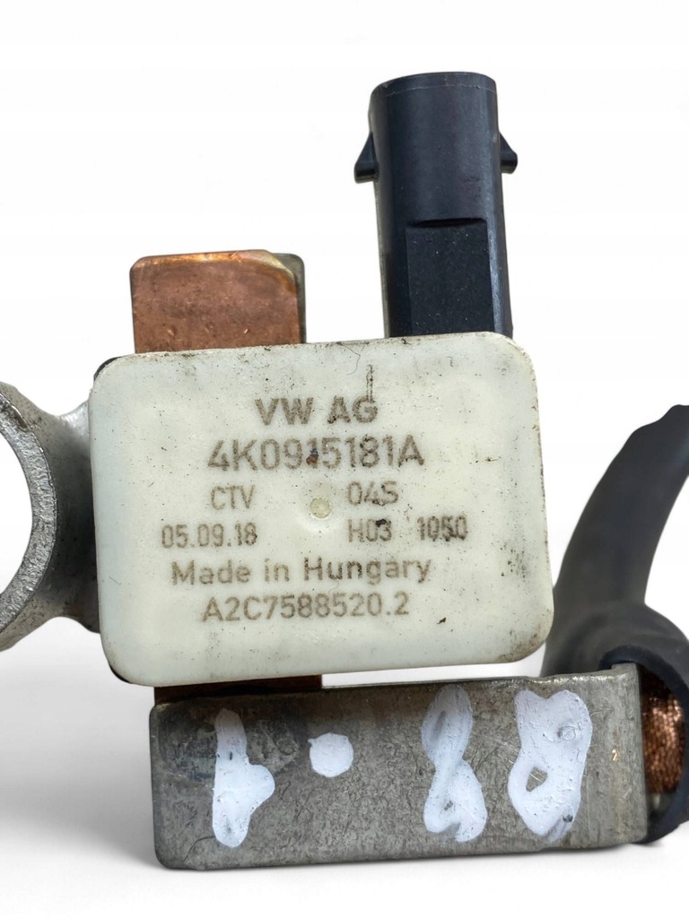 фото №8, Audi q8 2019 минус / клемма / шланг аккумулятор 4k0915181a