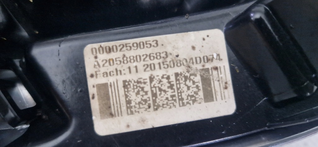 фото №13, Mercedes 205 elegance решітка радіатора решітка радіатора