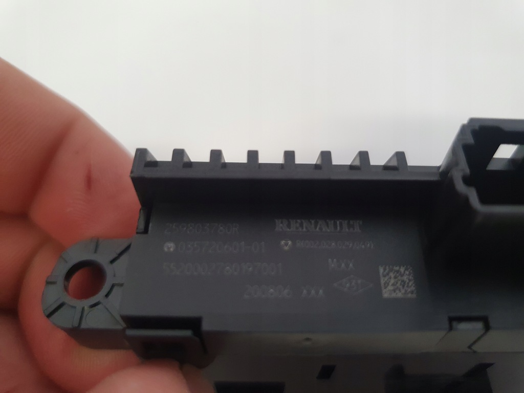 фото №2, Панель асистент поперечина регулювання світла captur ii