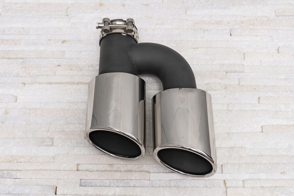 фото №14, Audi a4 b9 2015+ наконечник вихлоп stylizacja na s4 комплект 2 szt