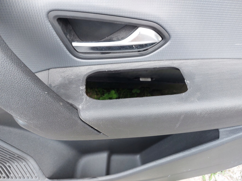 фото №3, Оббивка обшивка перед renault express 21- права