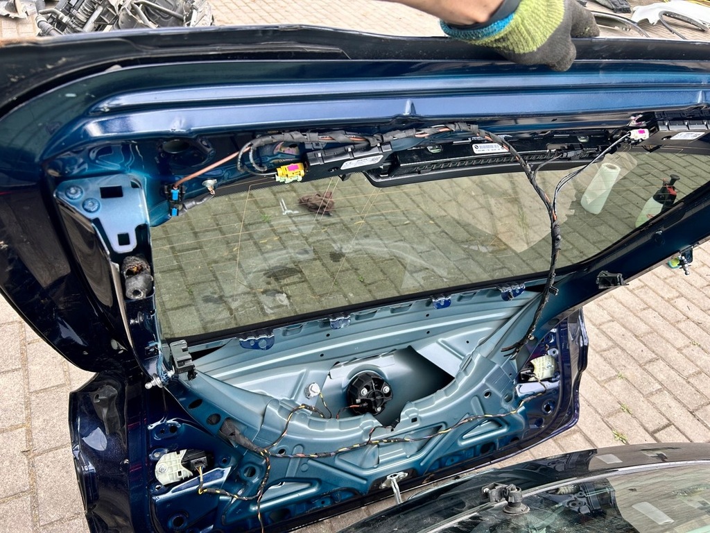 фото №13, Bmw x4 g02 lci lift кришка багажника задня задня комплектна + лампи