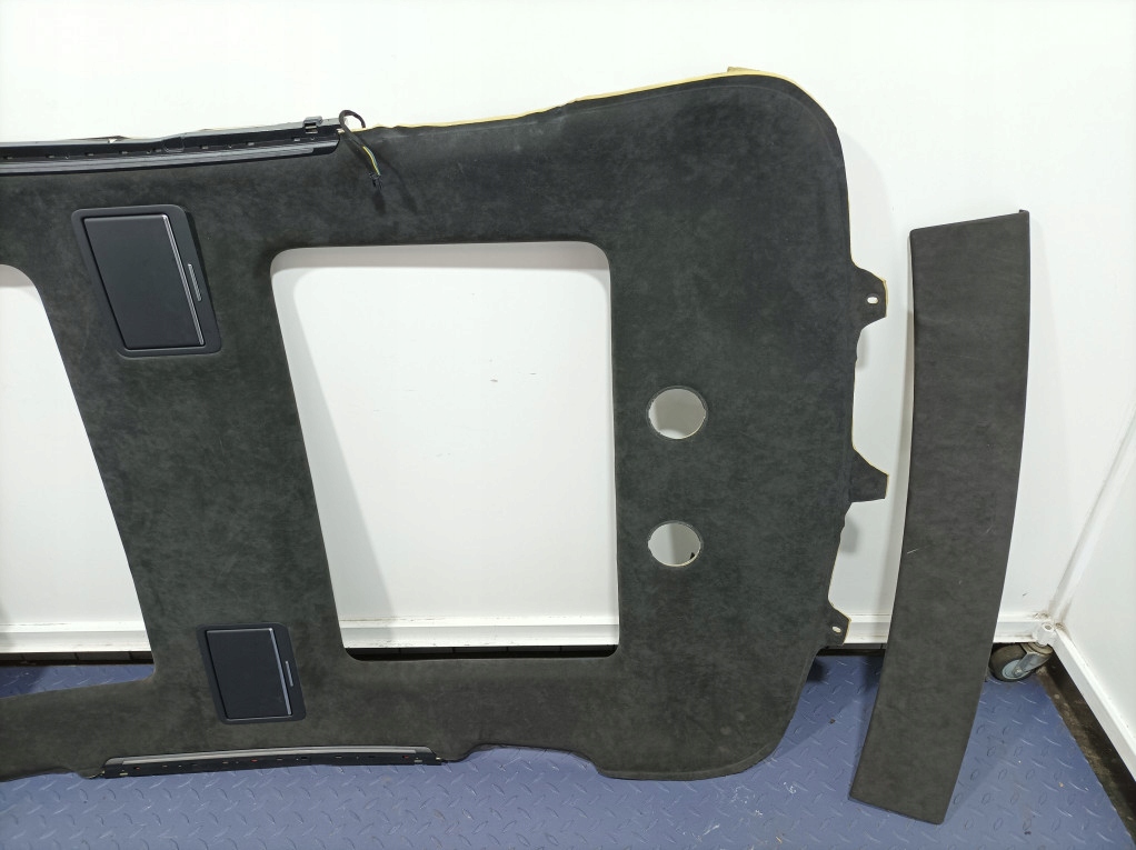 фото №2, Audi a8 d4 long стеля козирки ручки alcantara