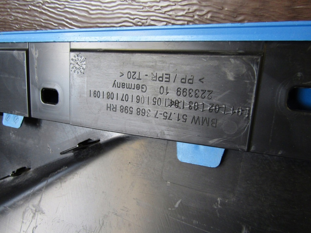 фото №10, Молдинг порог правая bmw i3 13- защита порог i 3