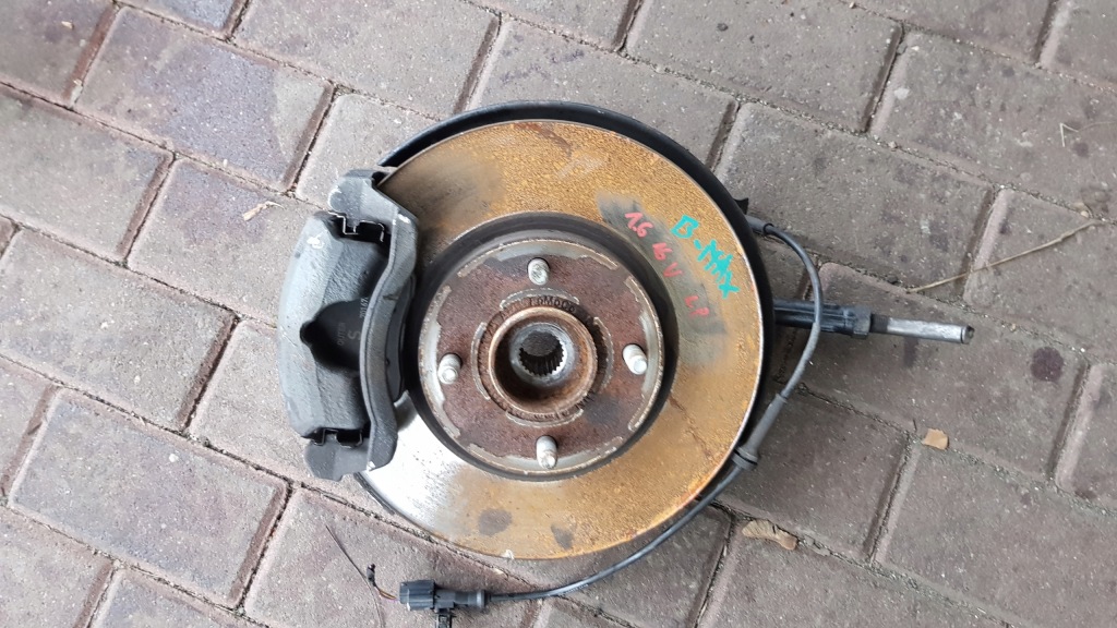 фото №1, Ступица поворотный кулак передняя левая ford b-max 1.6 16v