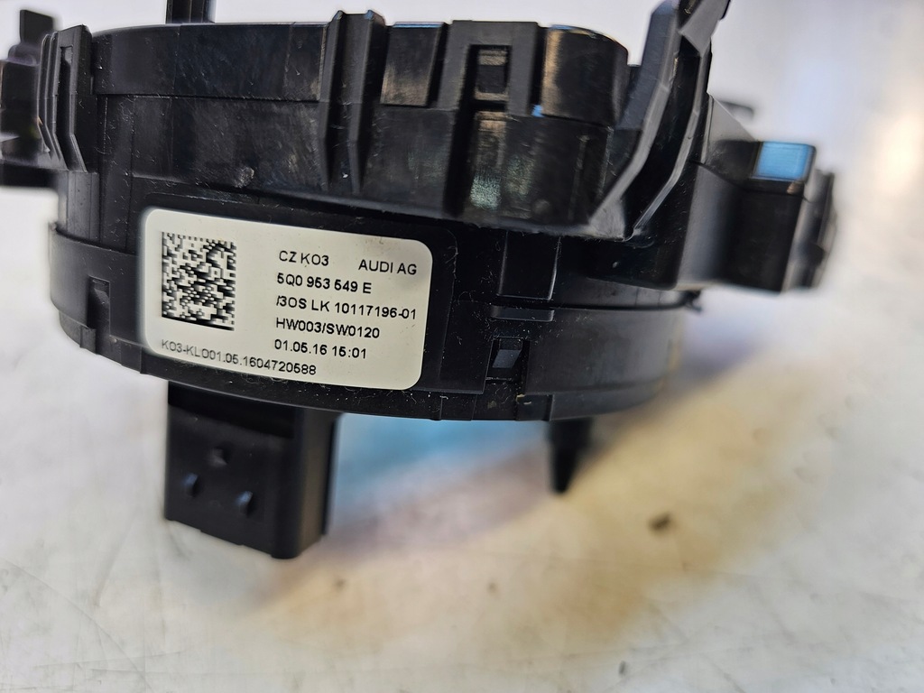 фото №6, Лента шлейф подушки безопасности модуль audi a3 8v 5q0953549e