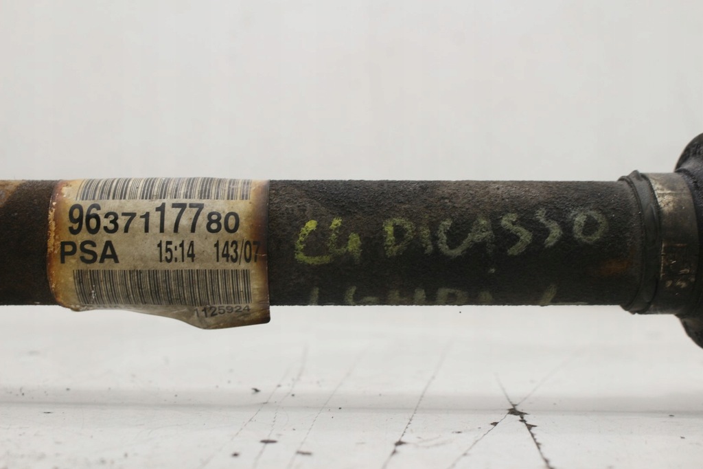 фото №7, Привідний вал ліва короткий 9637117780 citroen c4 picasso i 1.6 hdi