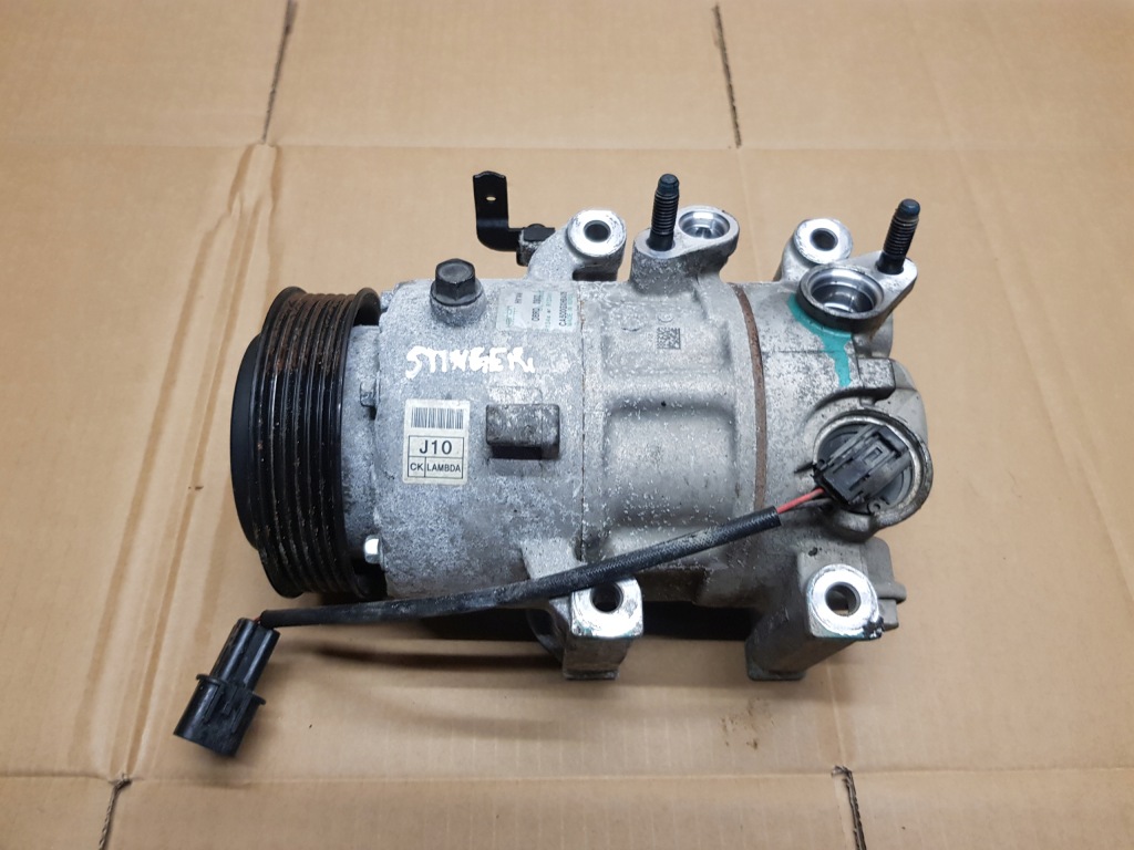 фото №1, Kia stinger 3.3 t-gdi компрессор кондиционера