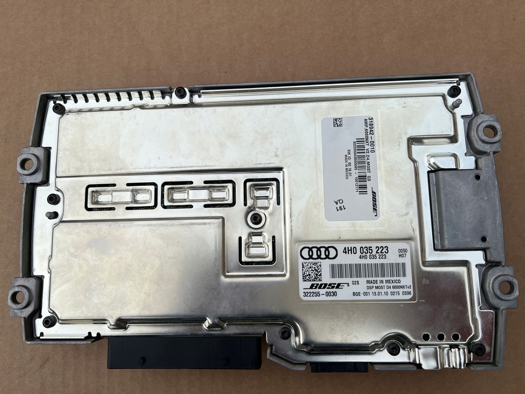 фото №6, Audi a8 d4 s8 підсилювач bose 4h0035223 a b c d