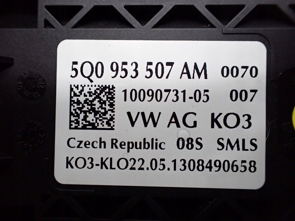 фото №8, Важіль перемикач стрічка комбінований 5q0953507am круїз-контроль vw golf vii 7 13r