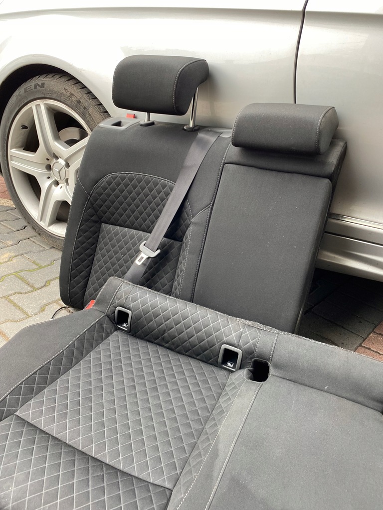 фото №11, Skoda superb iii сидіння пасажира правий заднє сидіння задня