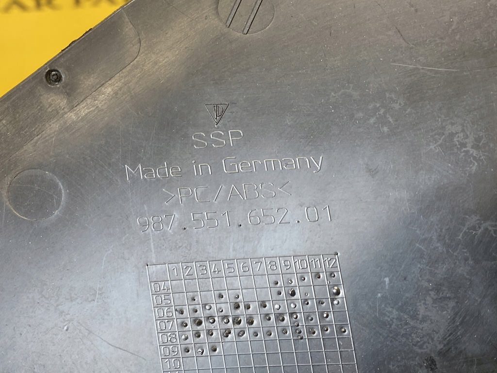 фото №10, Обшивка багажника правый задняя porsche 987 cayman