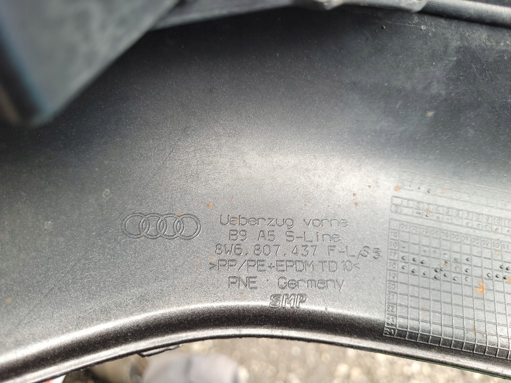 фото №13, Audi a5 s5 b8 8w | бампер перед передний s-line lift 8w6807437f | 1274