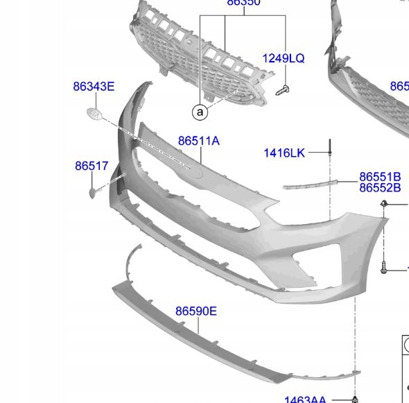 Купить Эмблема передний kia proceed 20-25