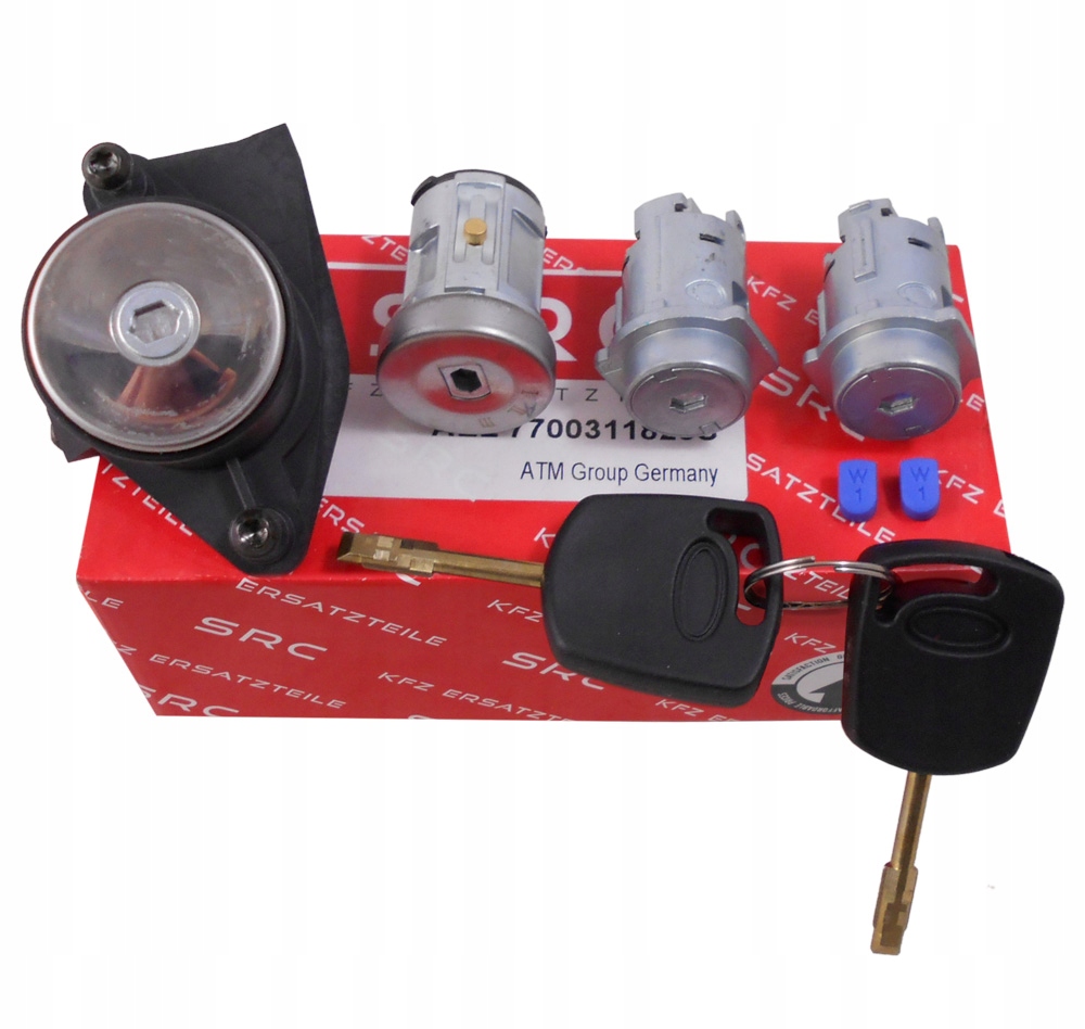 фото №1, Набор вкладыши замка дверь + замка зажигания + задний крышки ford fiesta 01-08