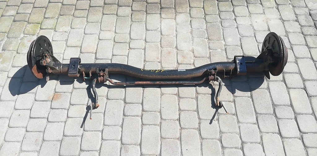 фото №5, Volkswagen caddy iii 2k oś задня балка