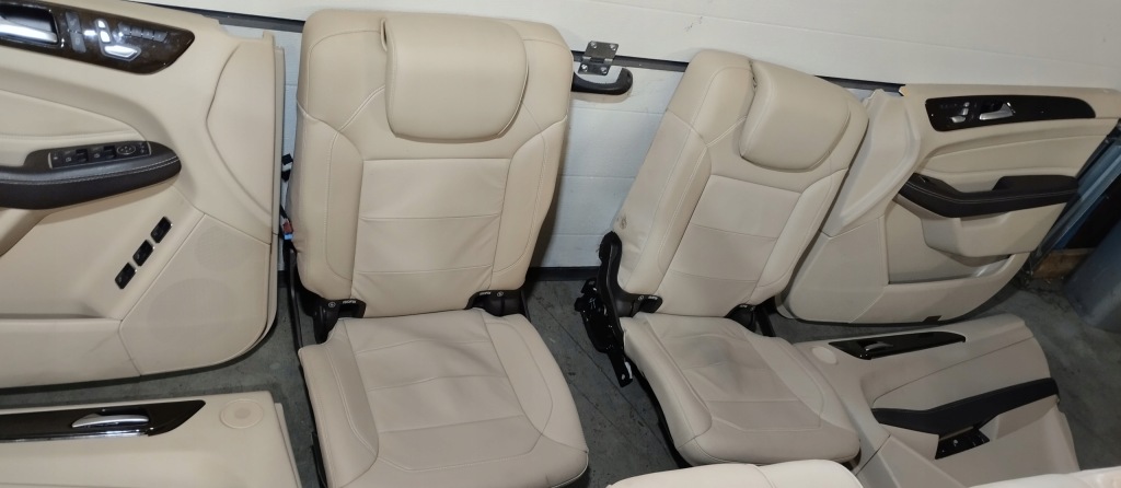 Сиденья заднее сиденье обшивки 7 человек mercedes gl gls w166 x166 eu комплект Киев