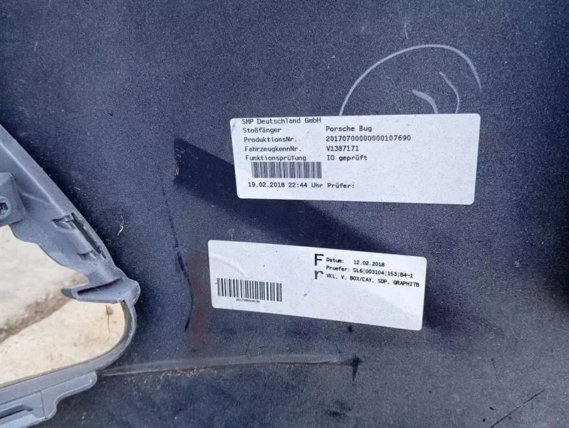 фото №11, Бампер передний porsche cayman 718 982807796 бампер передний gts sport desi