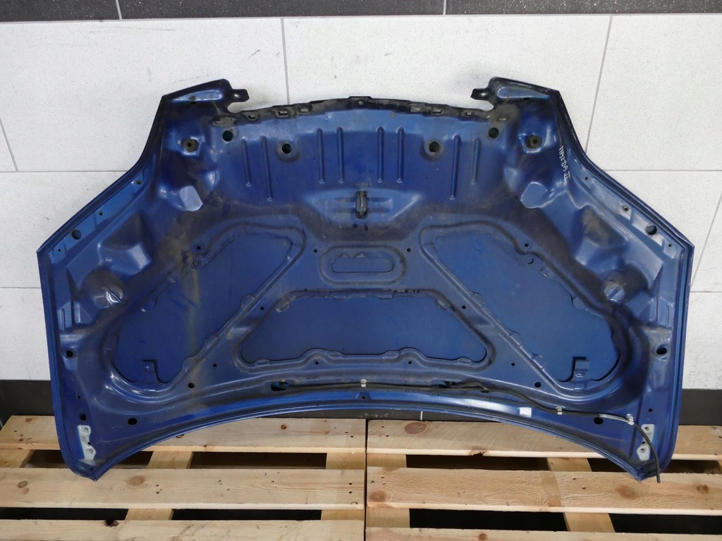 фото №11, Mazda 2 dy lift капот крышка двигателя 36n niebieskia